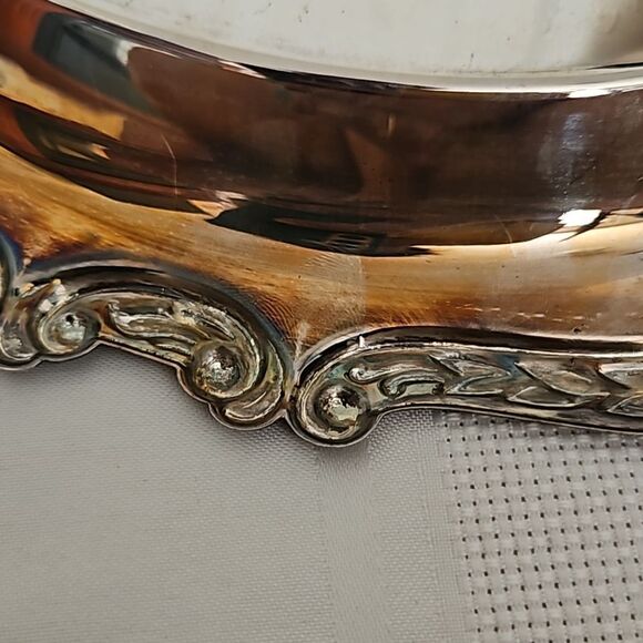 E.P Steel Vintage Silver Platter 13"-13" - Picture 10 of 16